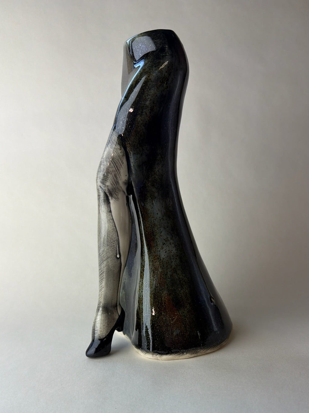 Female Half Body Vase
