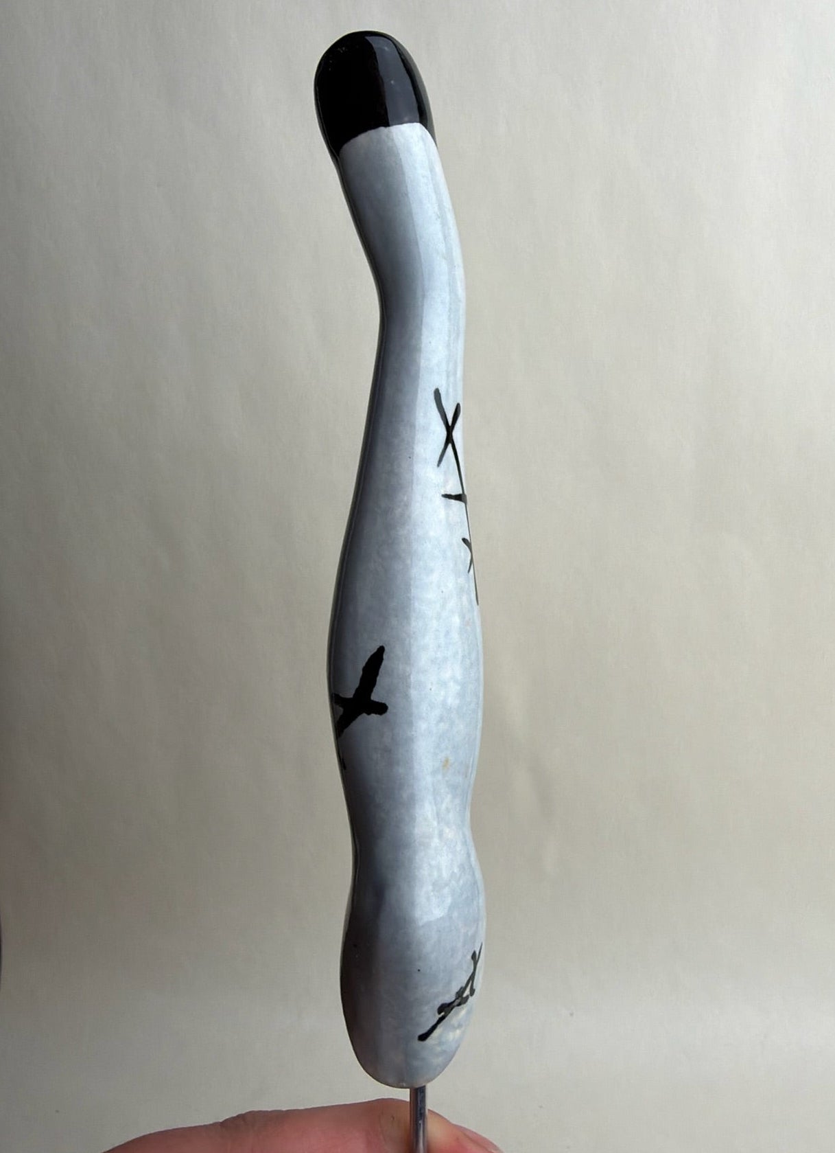 Zombie Female Leg Garden Plant Stake