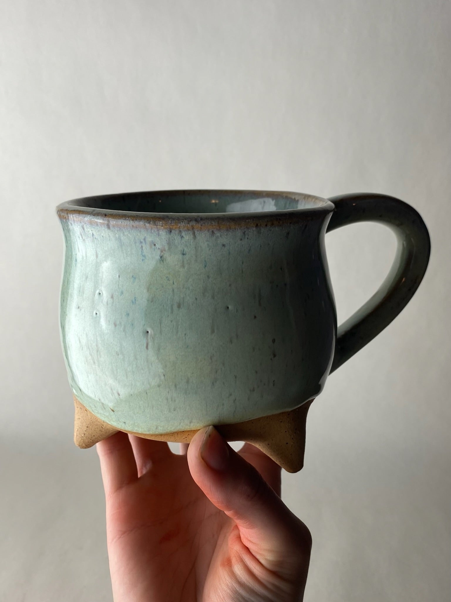 Cauldron Wheel Thrown Mug