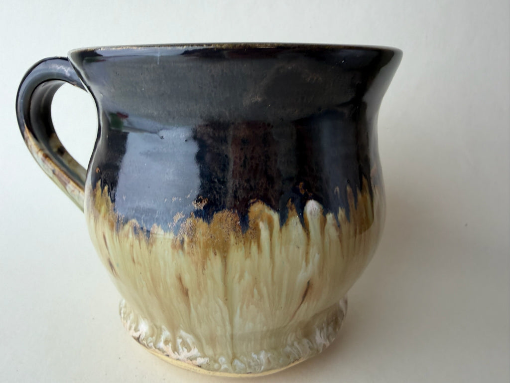 Morel Mushroom Wheel Thrown Mug