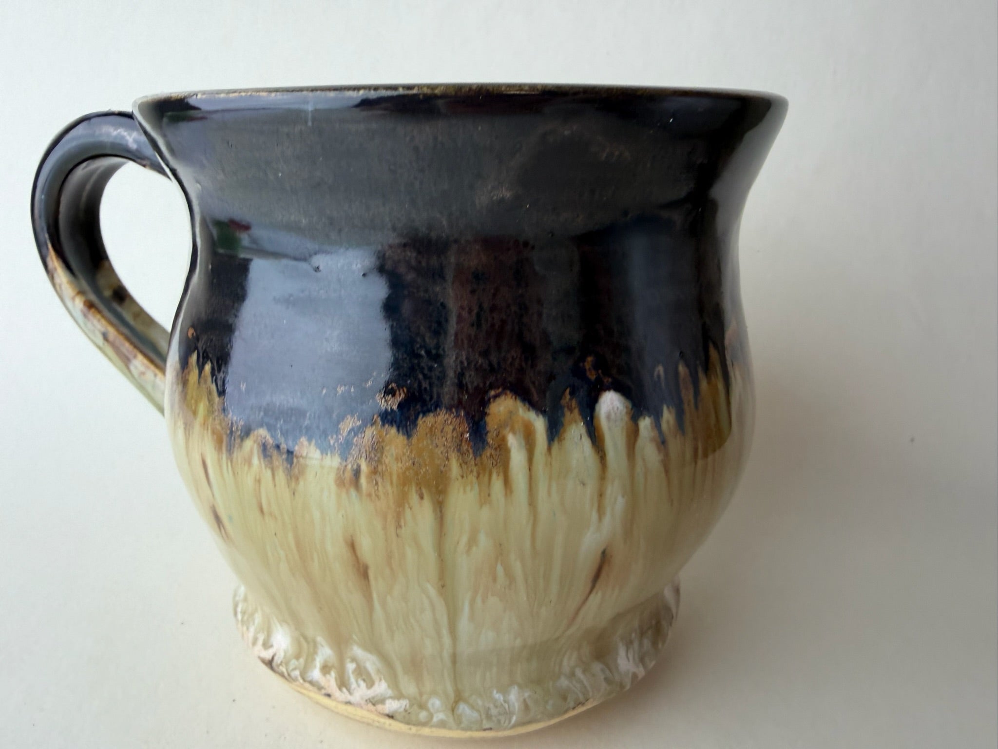 Morel Mushroom Wheel Thrown Mug