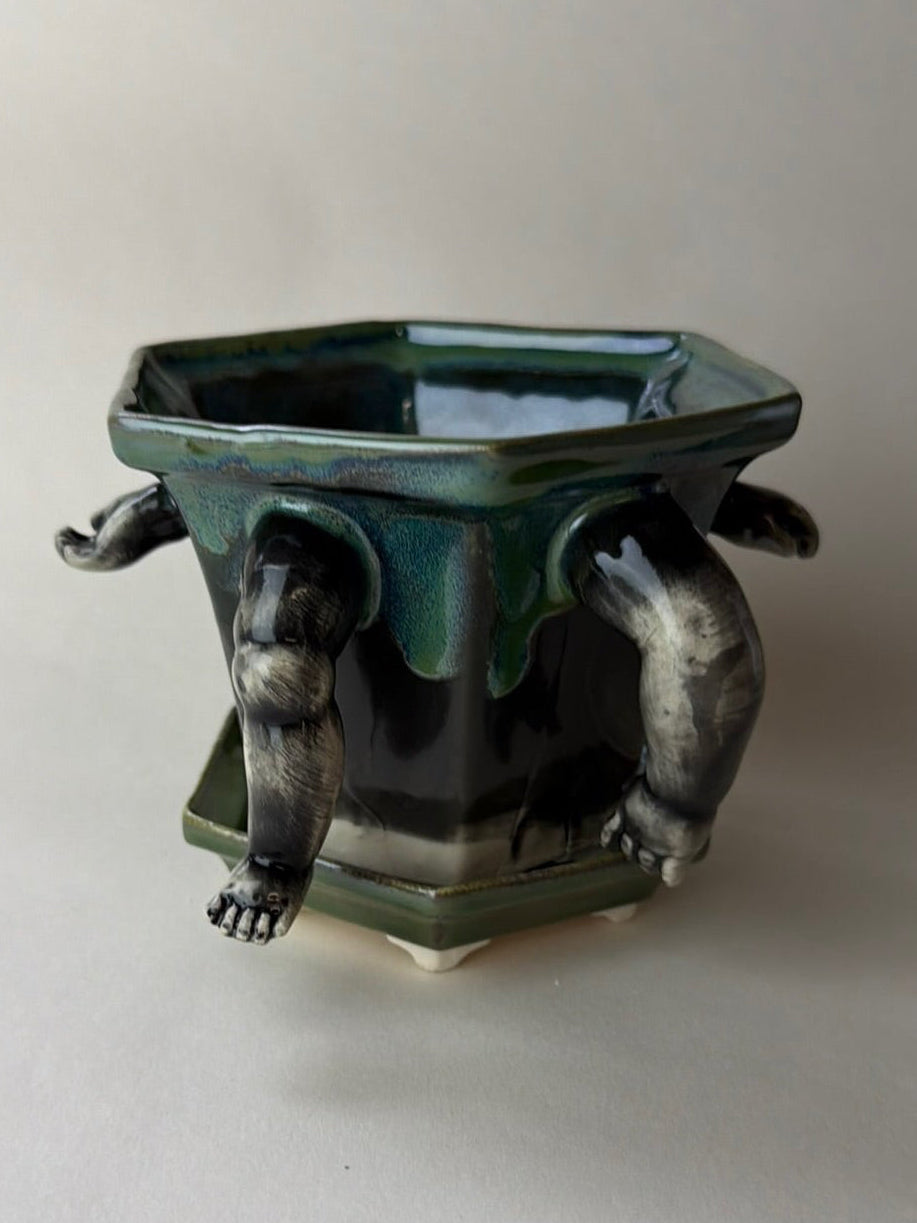 Doll Parts Planter