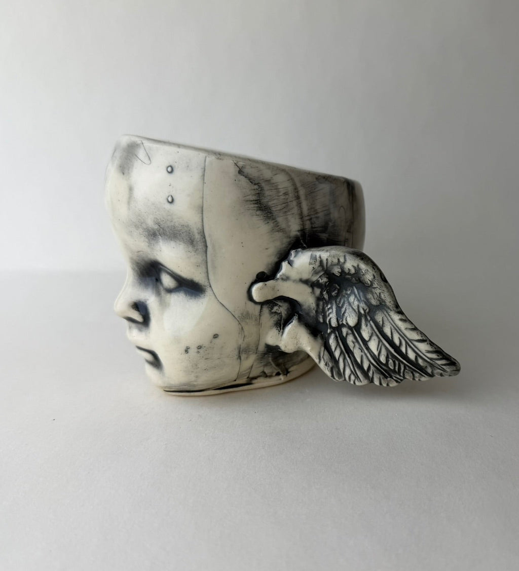Doll Head Wing Angel Wings
