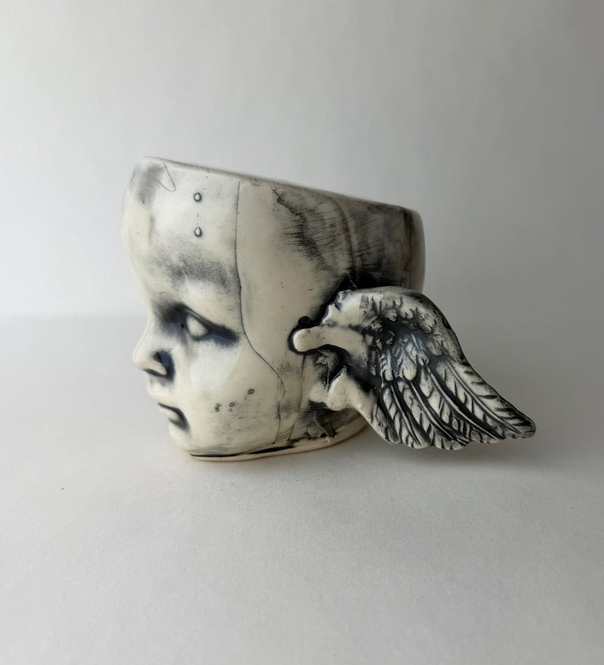 Doll Head Wing Angel Wings