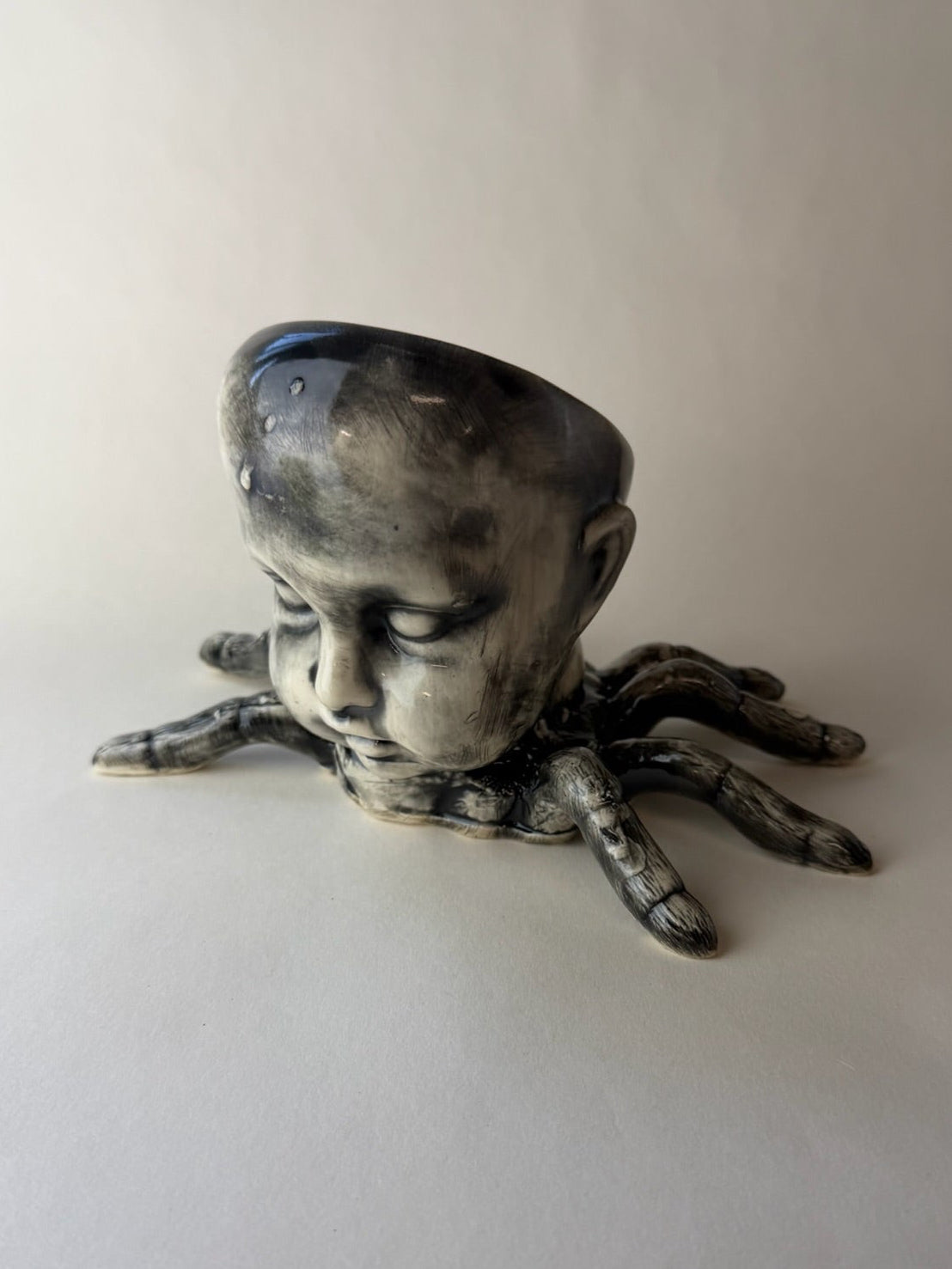 Spider Baby Doll Head