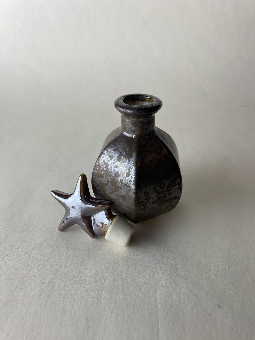 Perfume/ Potion Bottle with Star Stopper