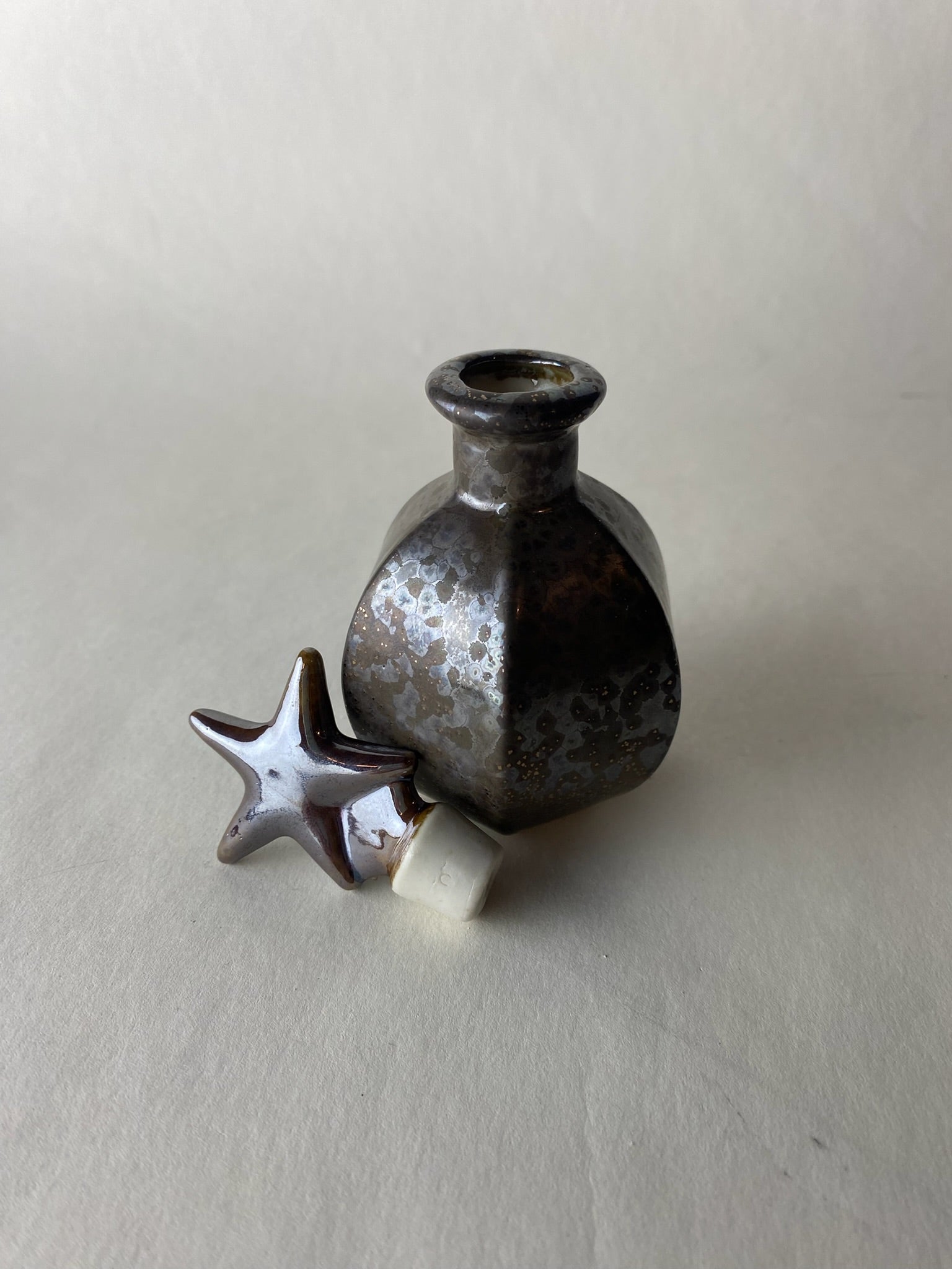 Perfume/ Potion Bottle with Star Stopper