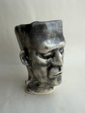 Black And White Frankenstein Monster Planter