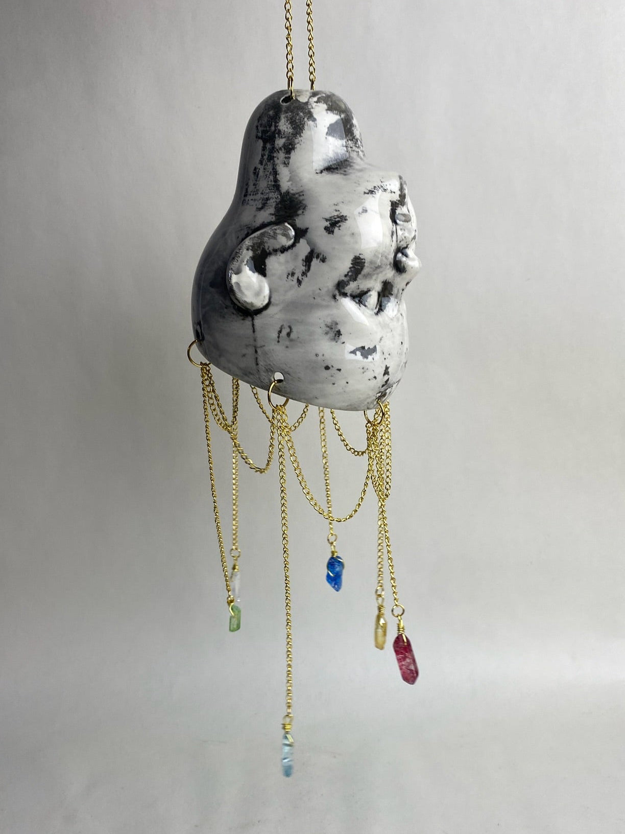 Doll Head Hanging Mobile