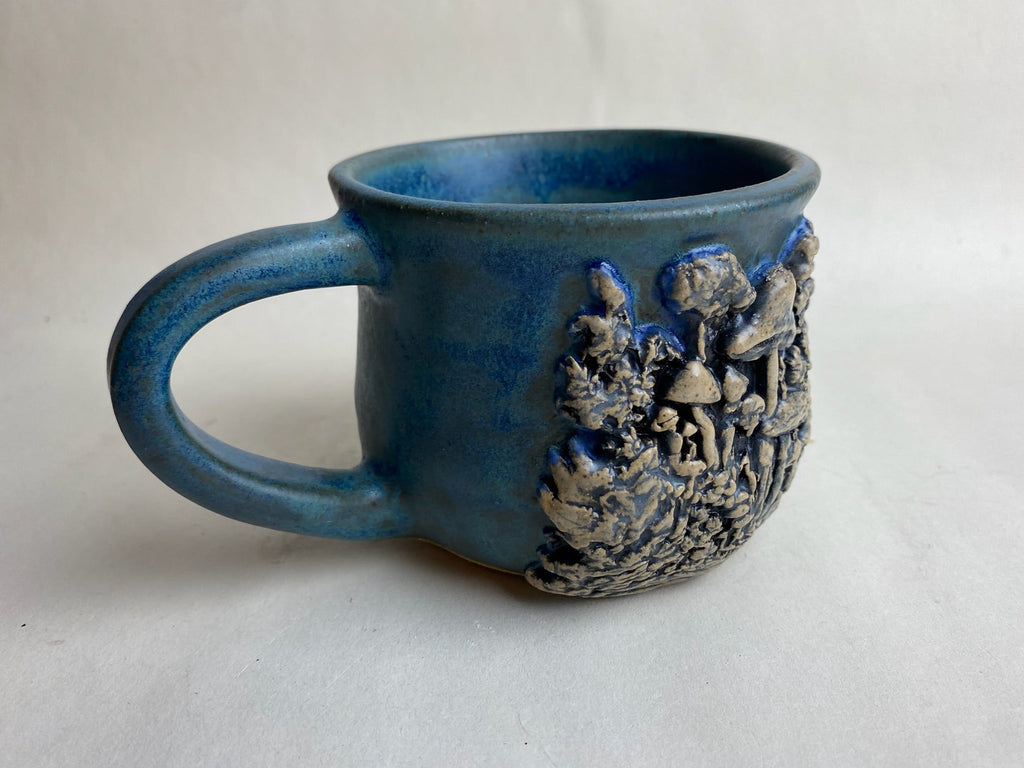Mushroom Wheel Thrown Mug