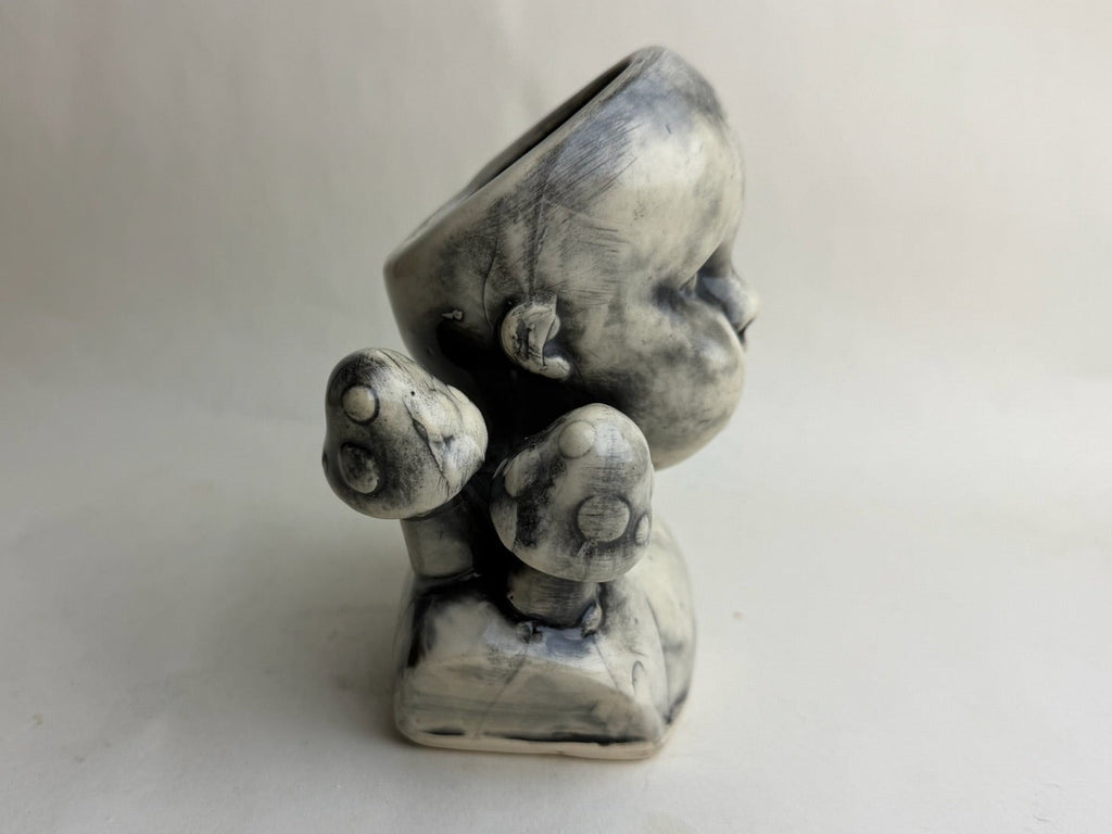 Mushroom Baby Doll Planter