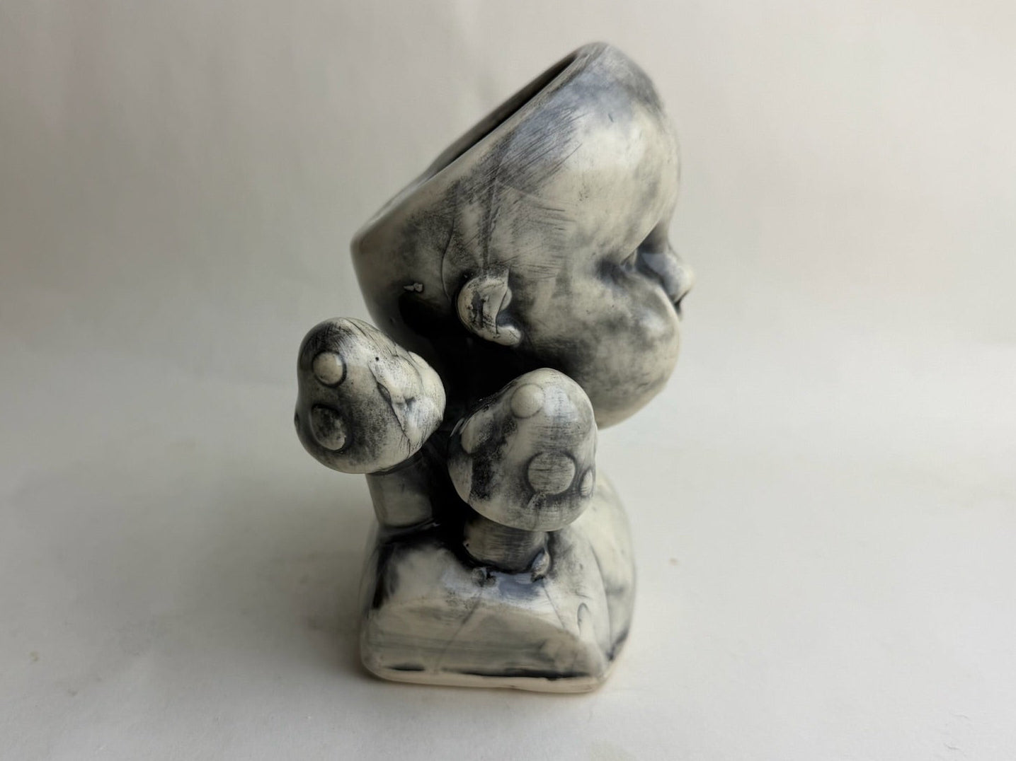 Mushroom Baby Doll Planter
