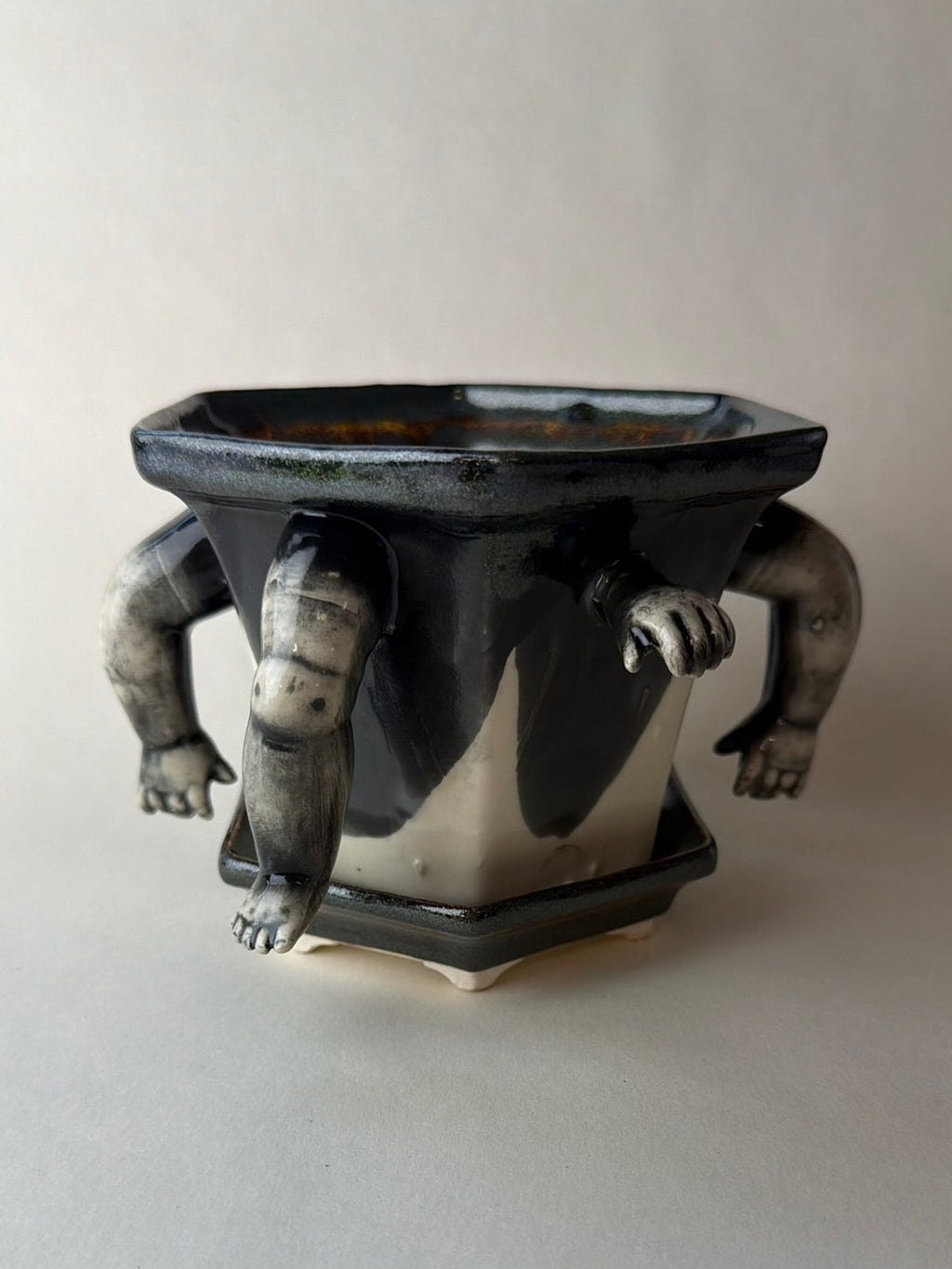 Shimmer Baby Doll Parts Planter