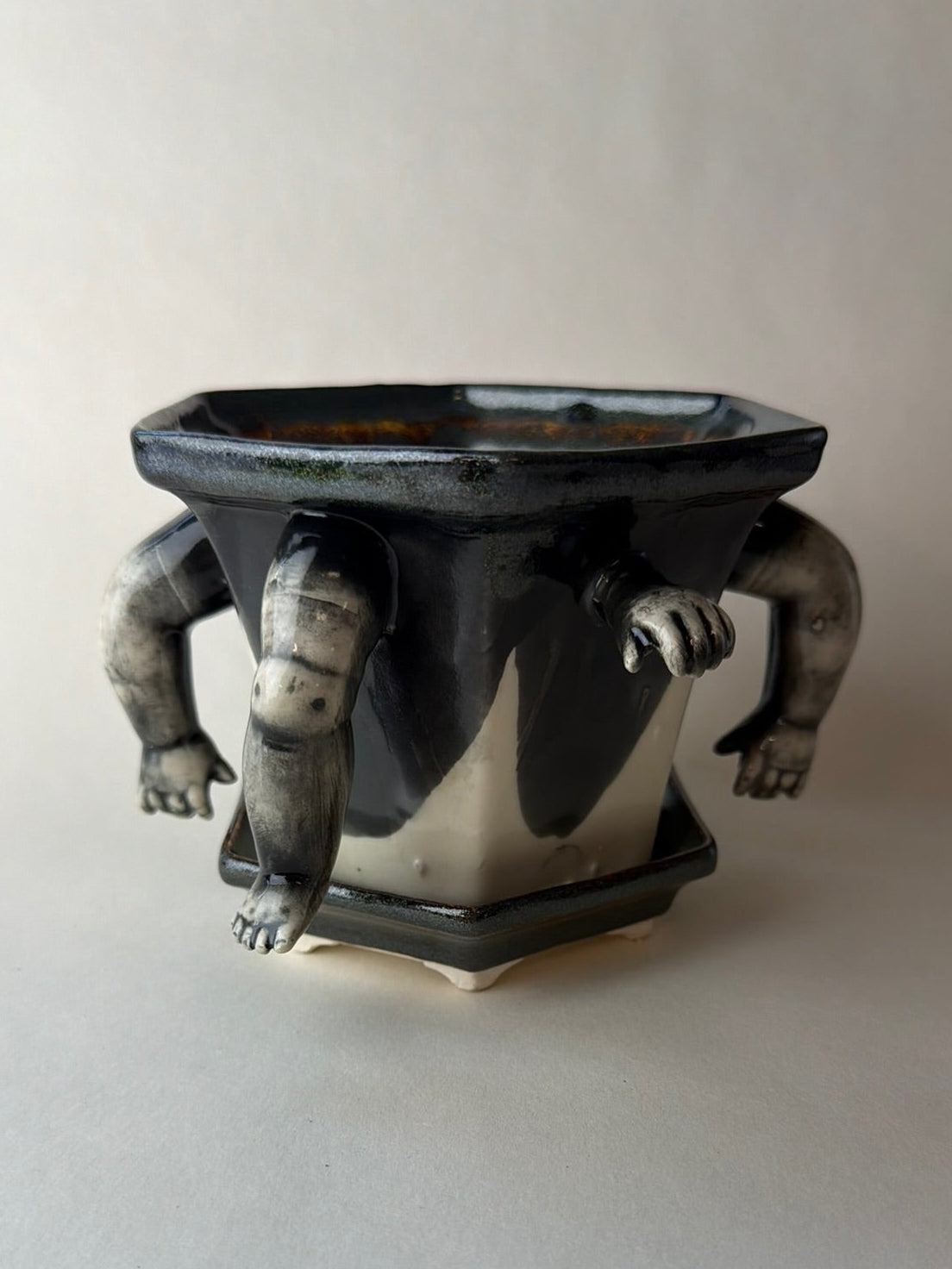 Shimmer Baby Doll Parts Planter