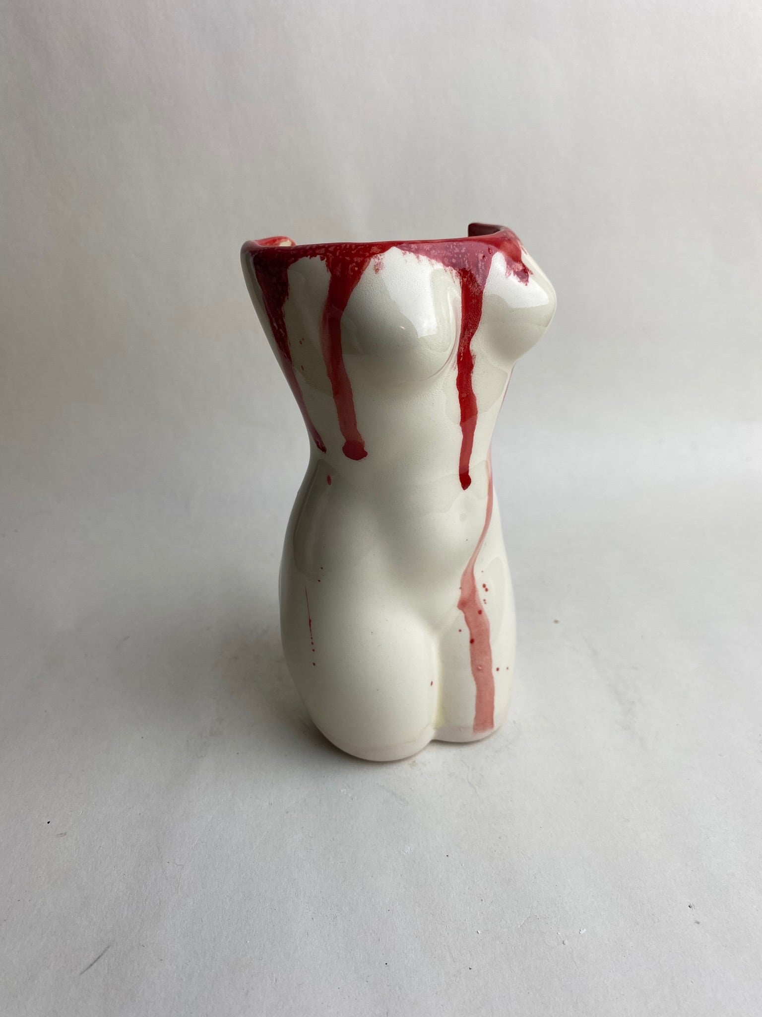 Bloody Female Body Vase