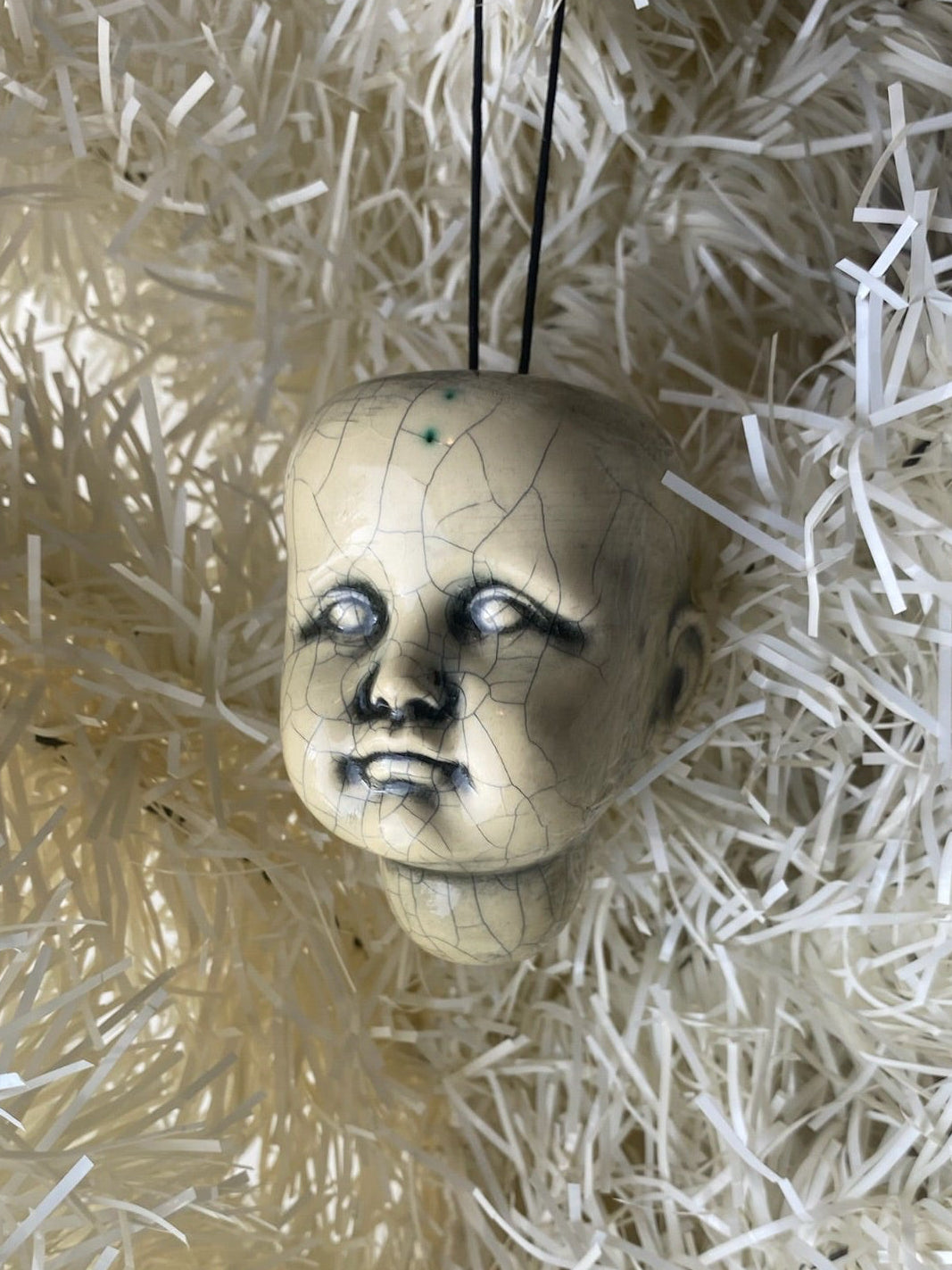 Baby Doll Head ornament