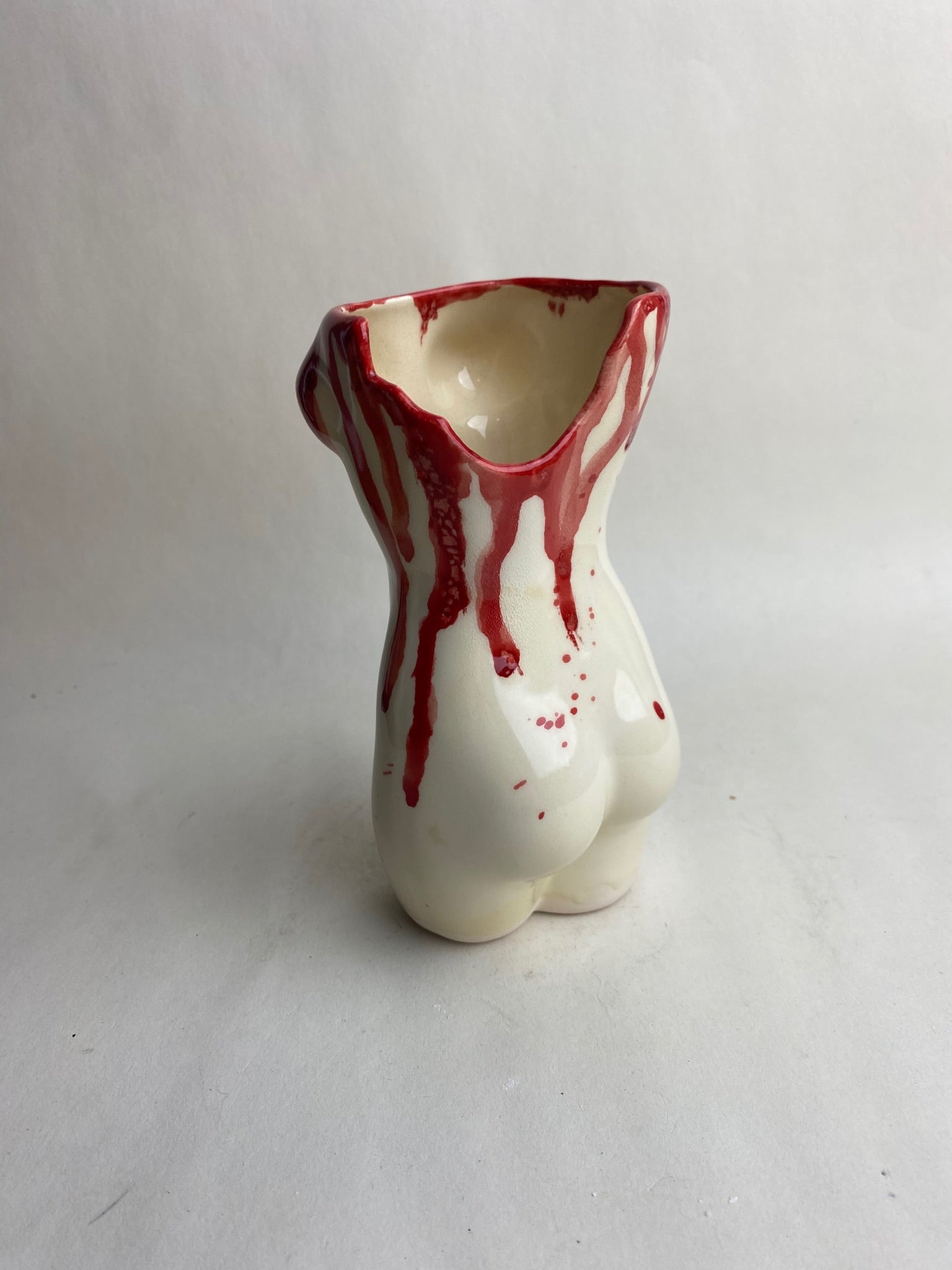 Bloody Female Body Vase