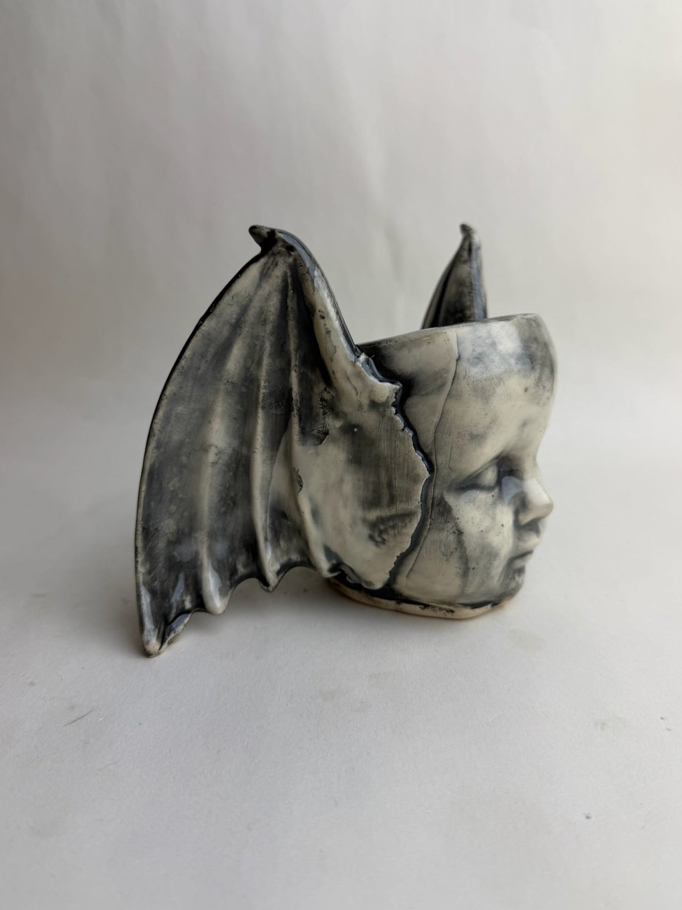 Bat Baby Doll Head