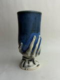 Blue Hand Goblet