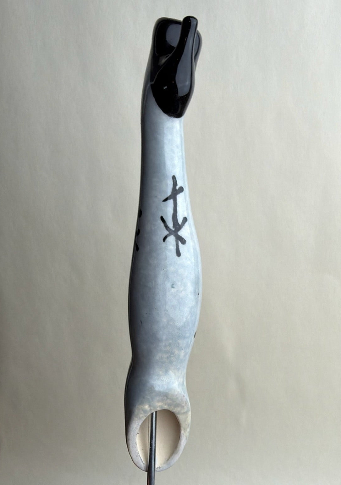 Zombie Female Leg Garden Plant Stake