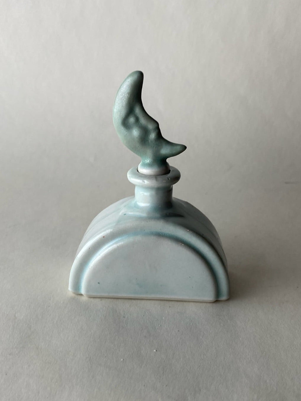 Perfume / Potion Bottle with Crescent Moon Stopper