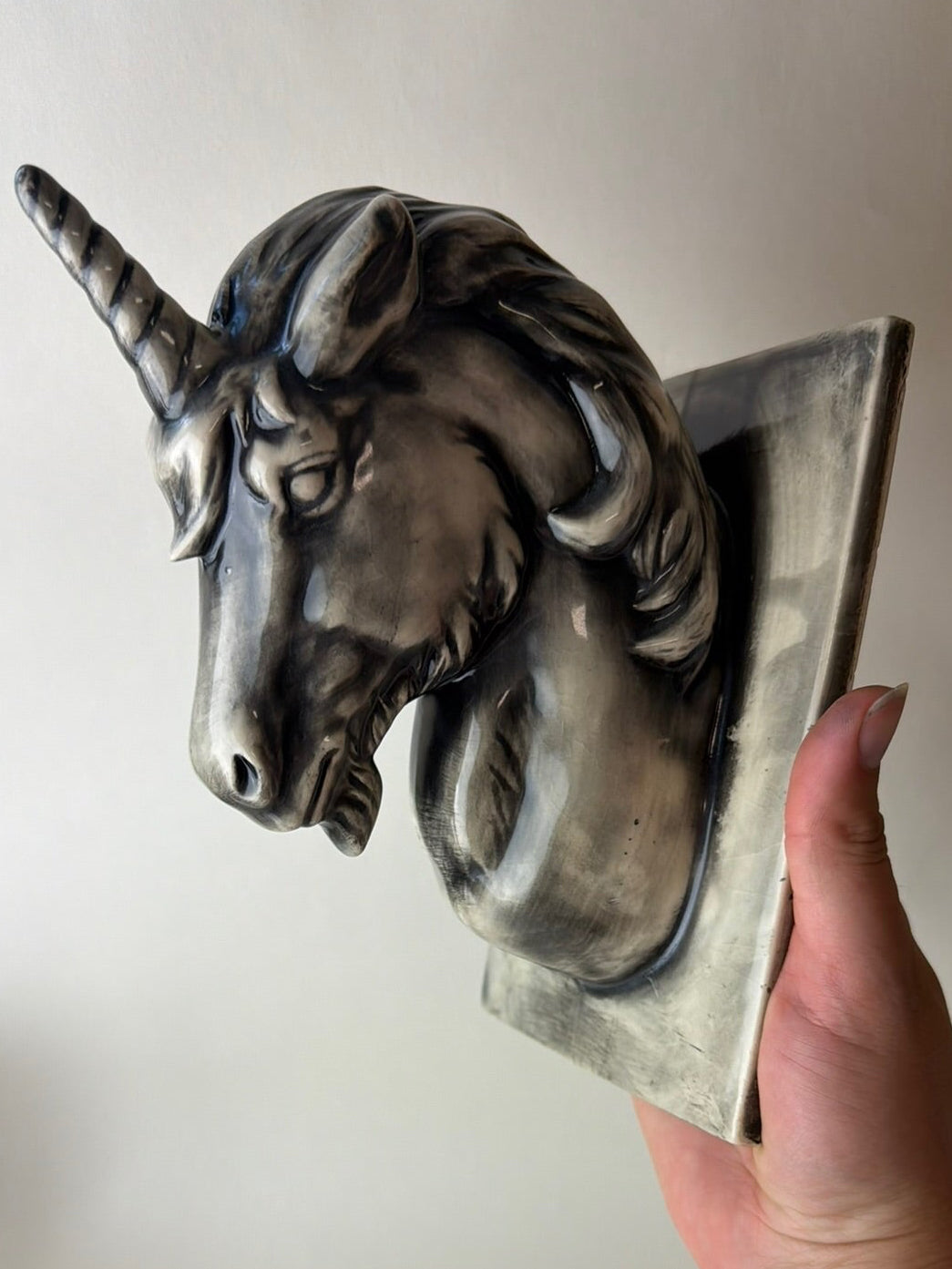 Unicorn Head Wall Mount Decoration