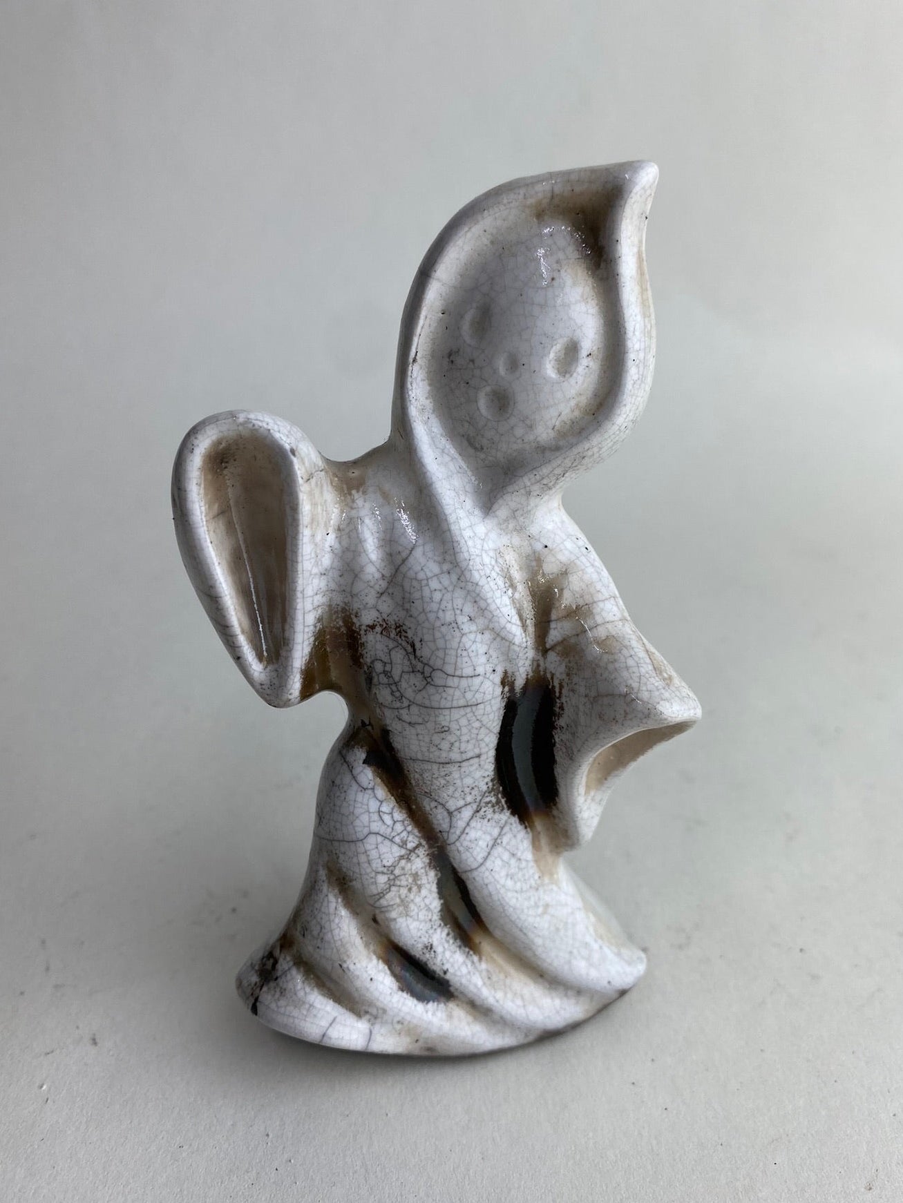 Raku Vintage Style Ghost