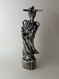 Masked Maiden Female Goddess With Steer Skull Head