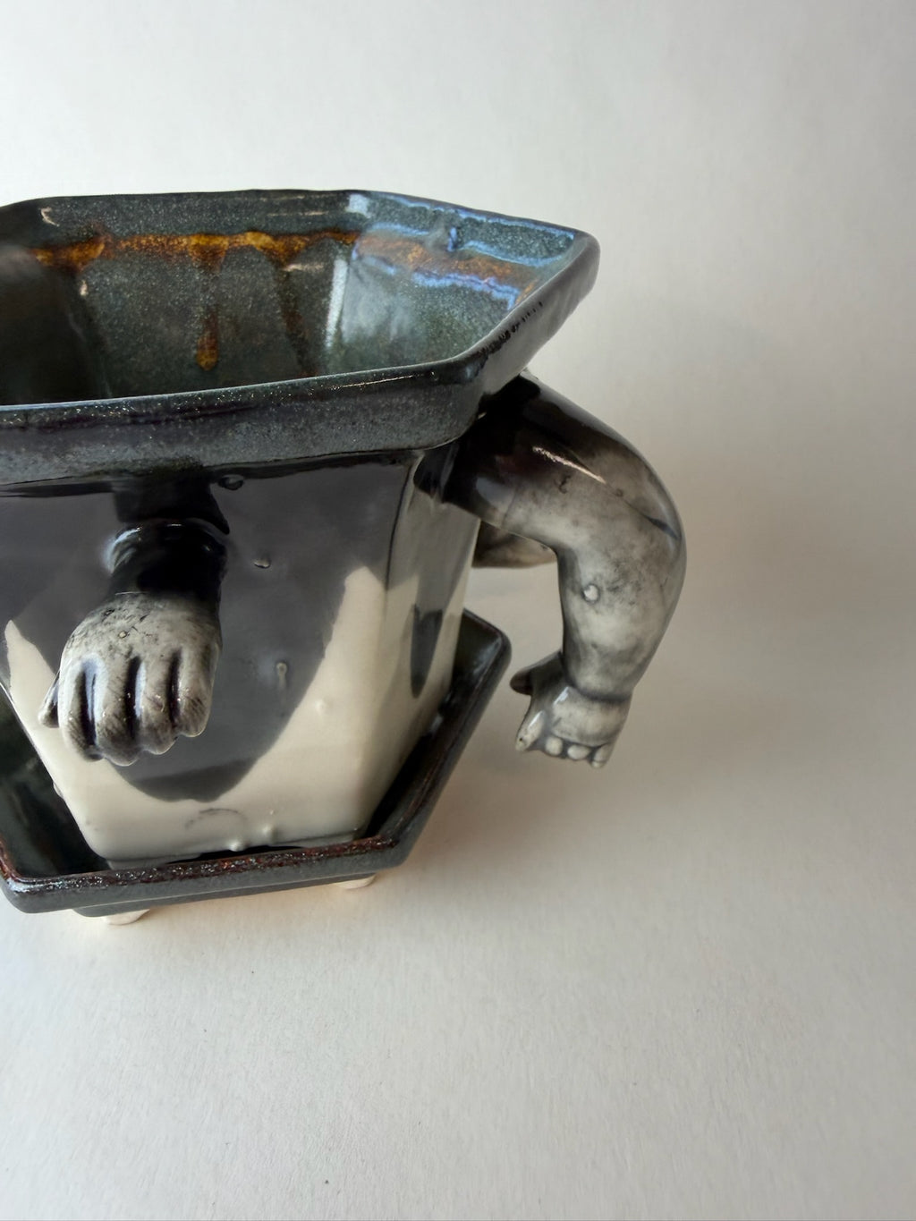 Shimmer Baby Doll Parts Planter