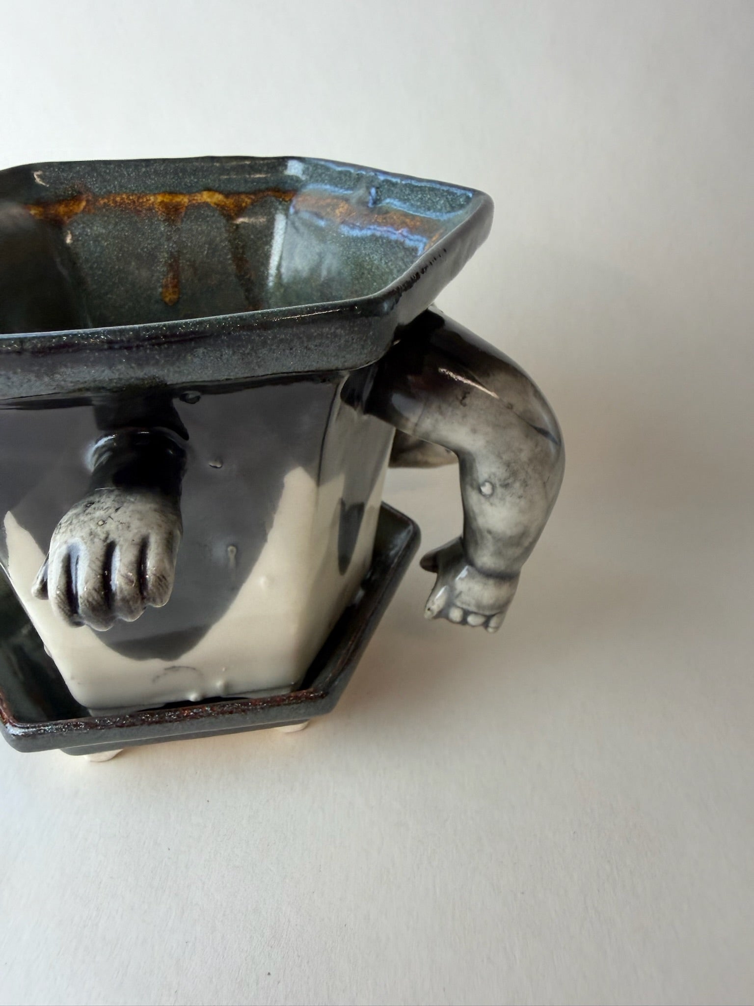 Shimmer Baby Doll Parts Planter