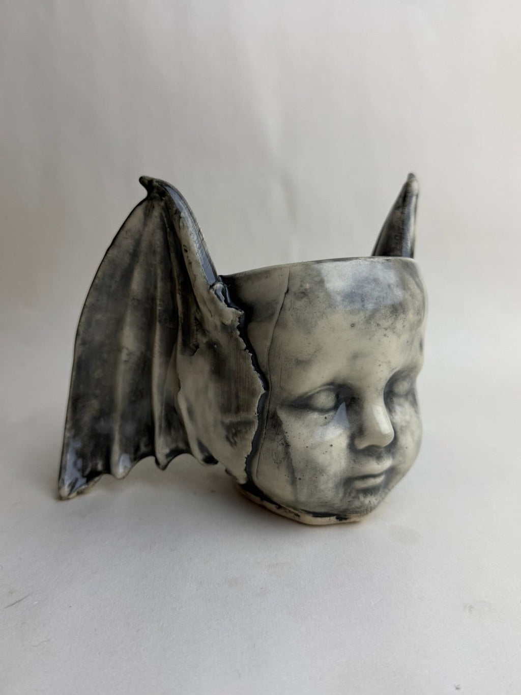 Bat Baby Doll Head