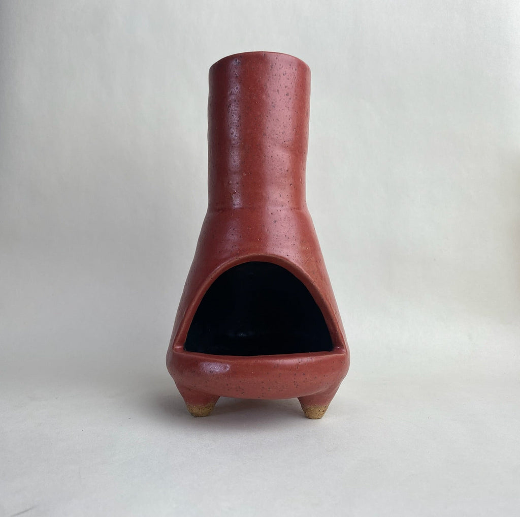 Mid Century Style Wheel Thrown Chimney