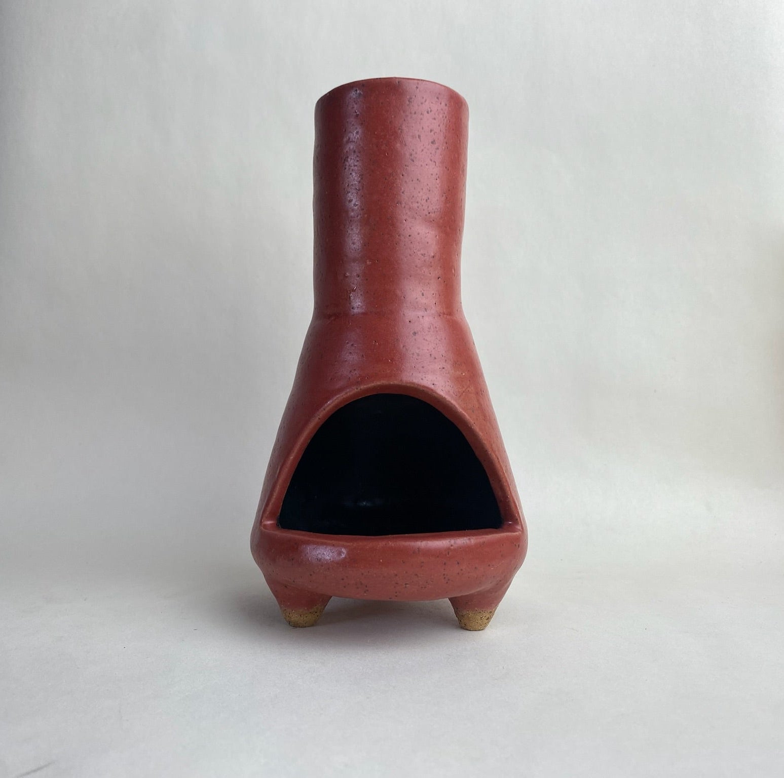 Mid Century Style Wheel Thrown Chimney