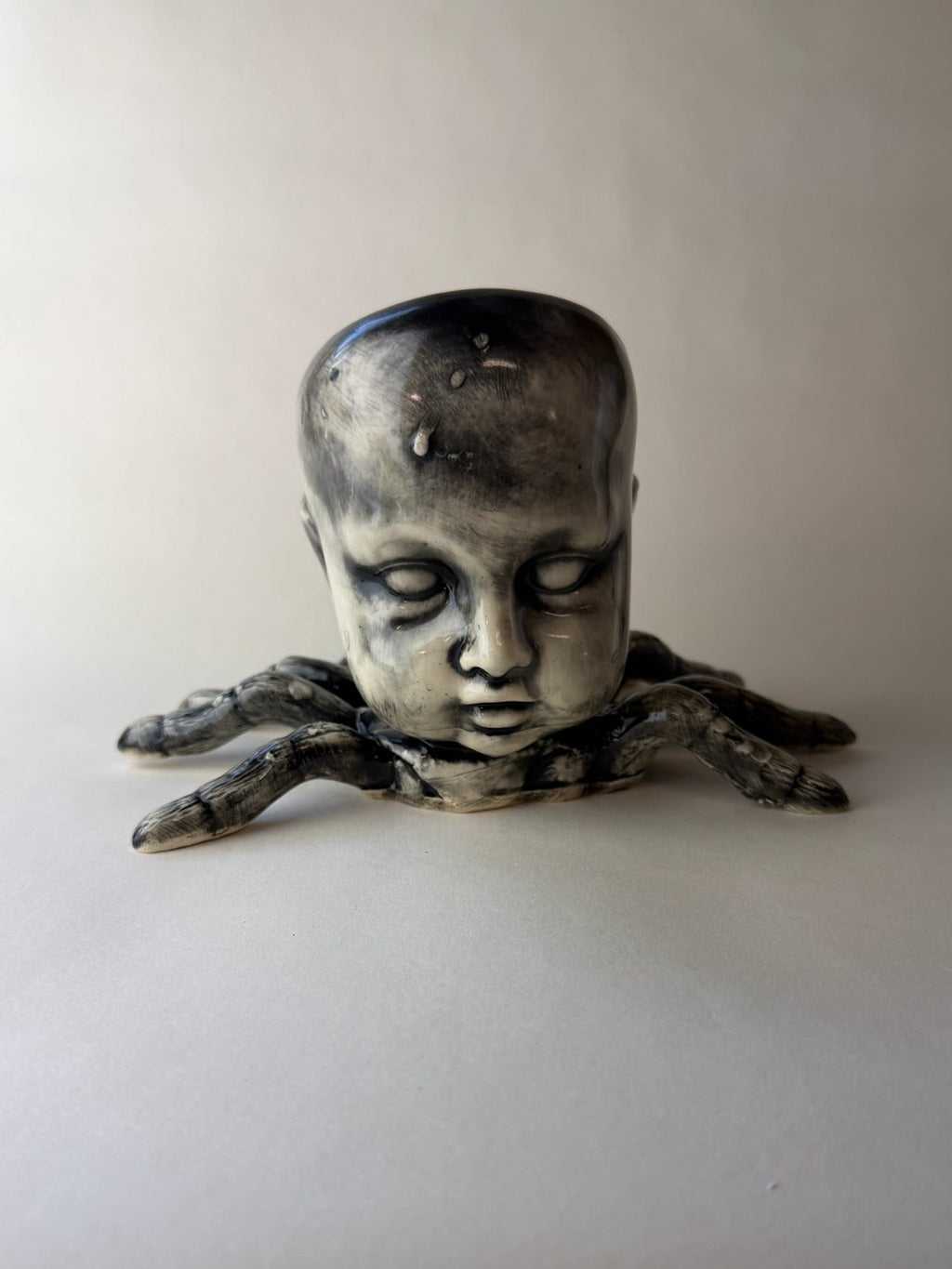 Spider Baby Doll Head