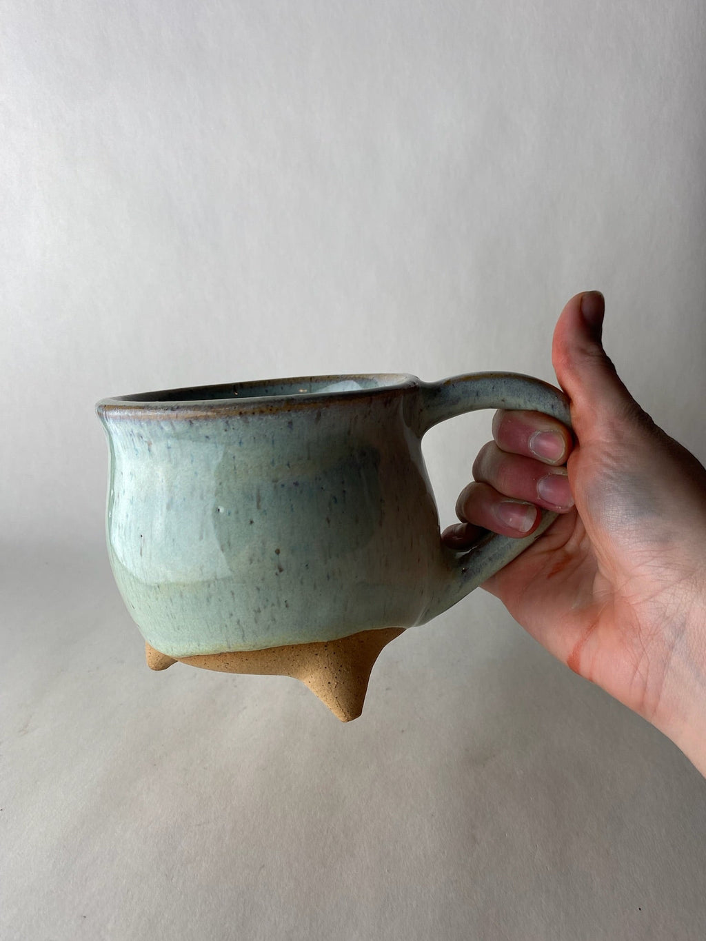 Cauldron Wheel Thrown Mug
