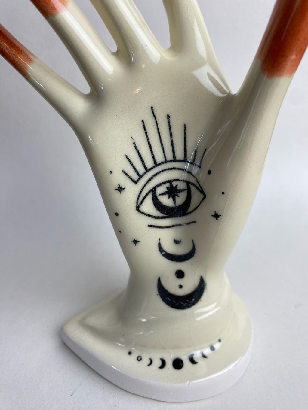 Vintage Style Eye and Moon Hand