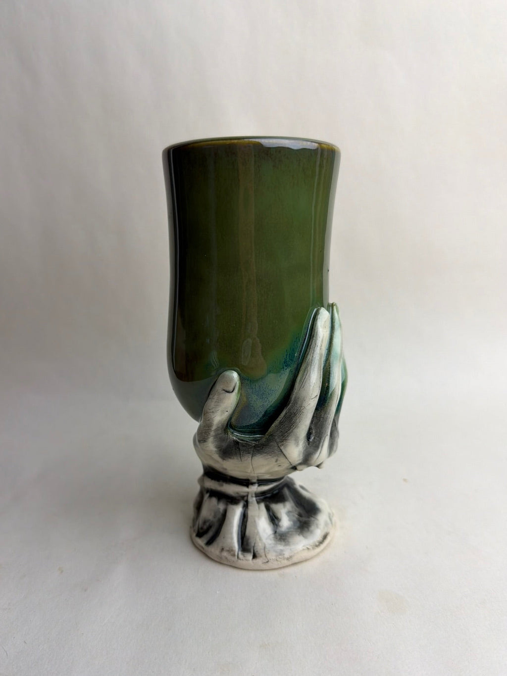 Green Hand Goblet