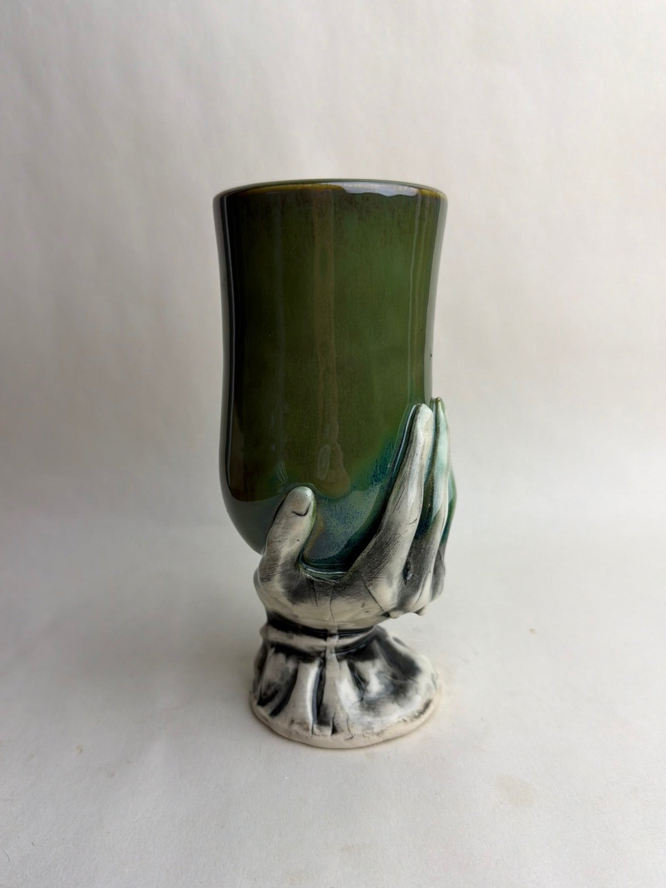 Green Hand Goblet