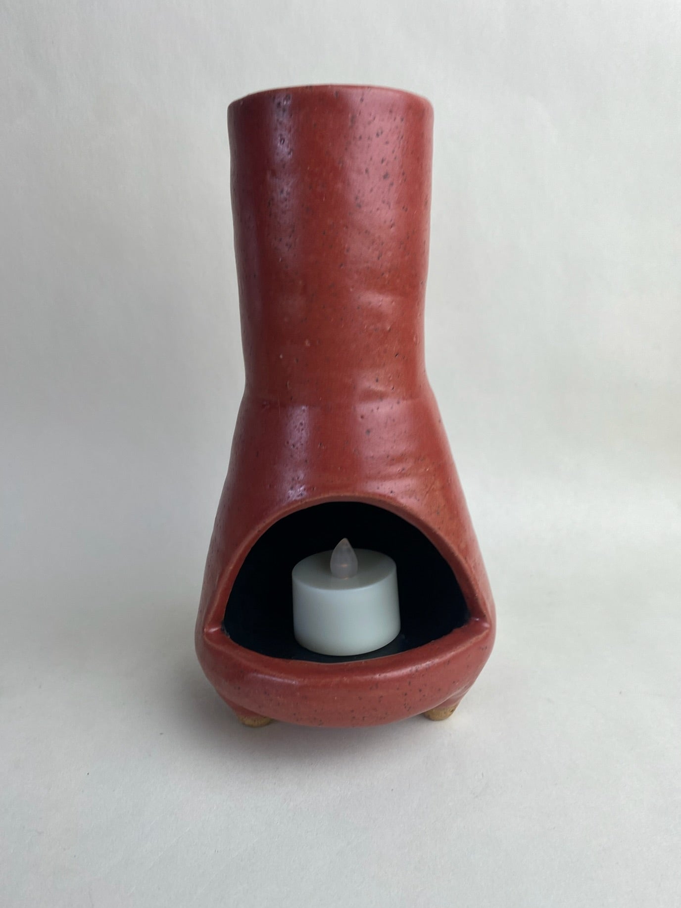 Mid Century Style Wheel Thrown Chimney
