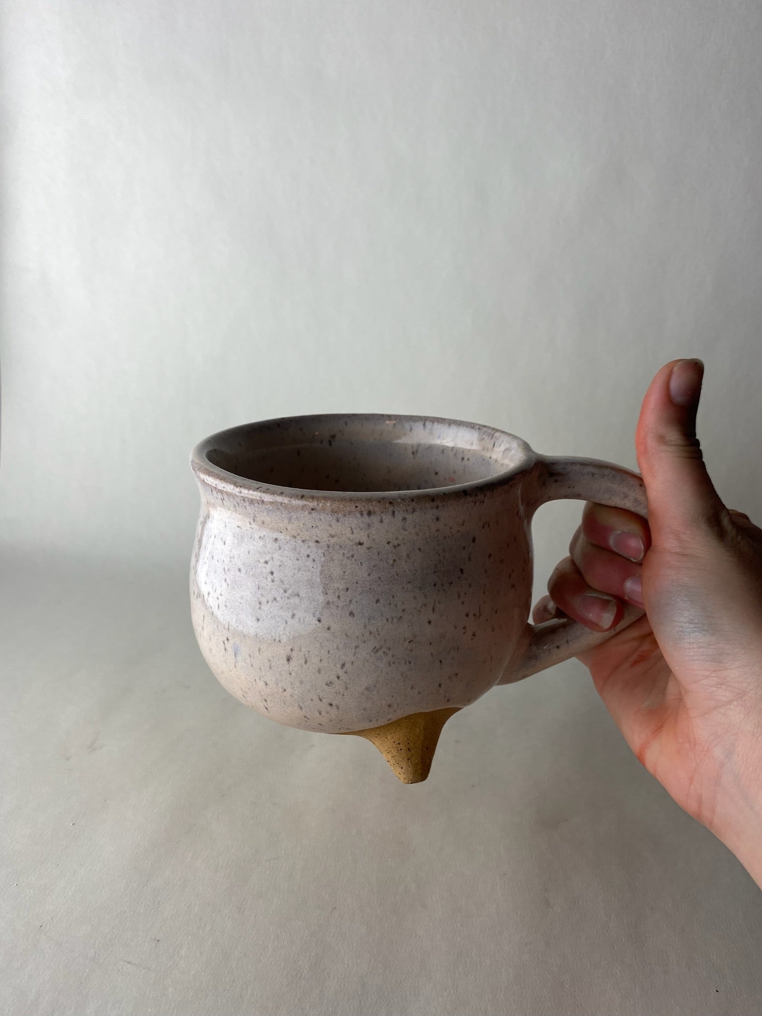 Cauldron Wheel Thrown Mug