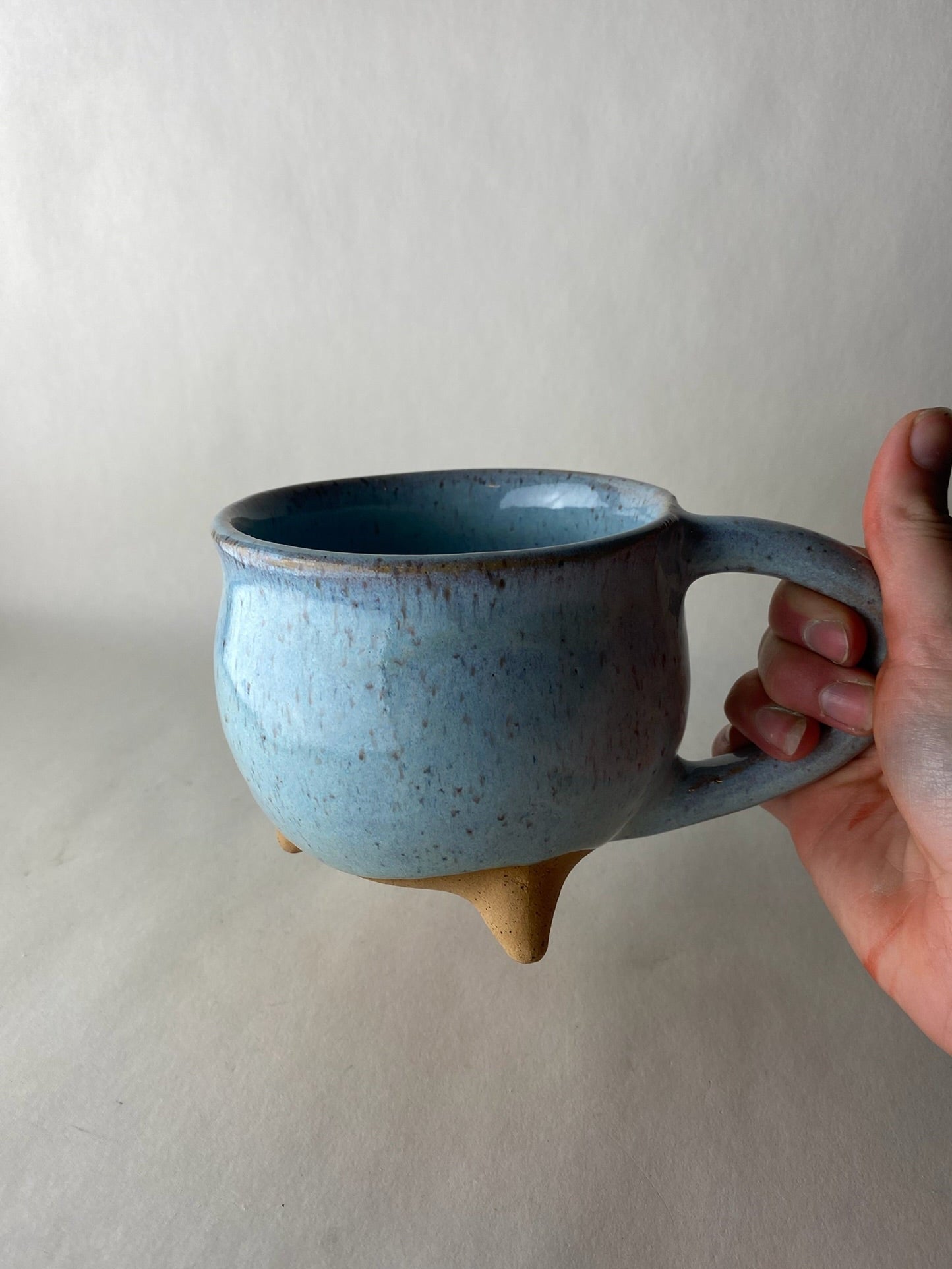 Cauldron Wheel Thrown Mug