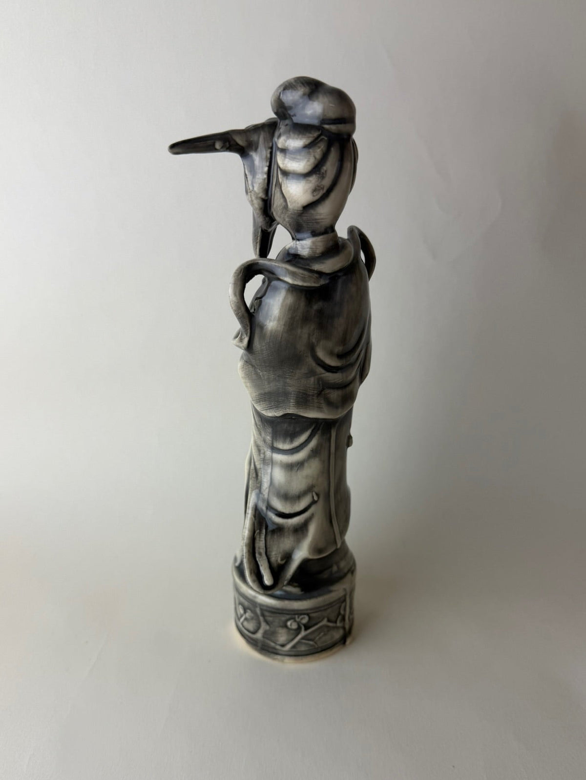Masked Maiden Female Goddess With Steer Skull Head