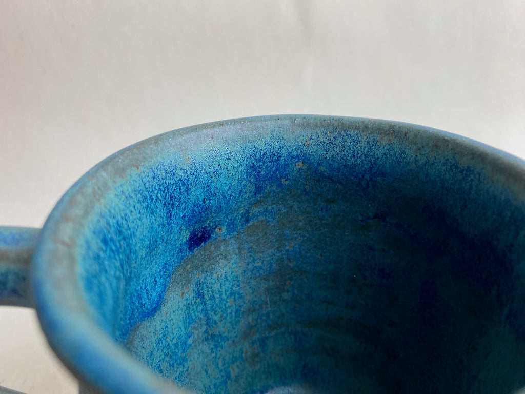 Morel mushroom Wheel Thrown Mug