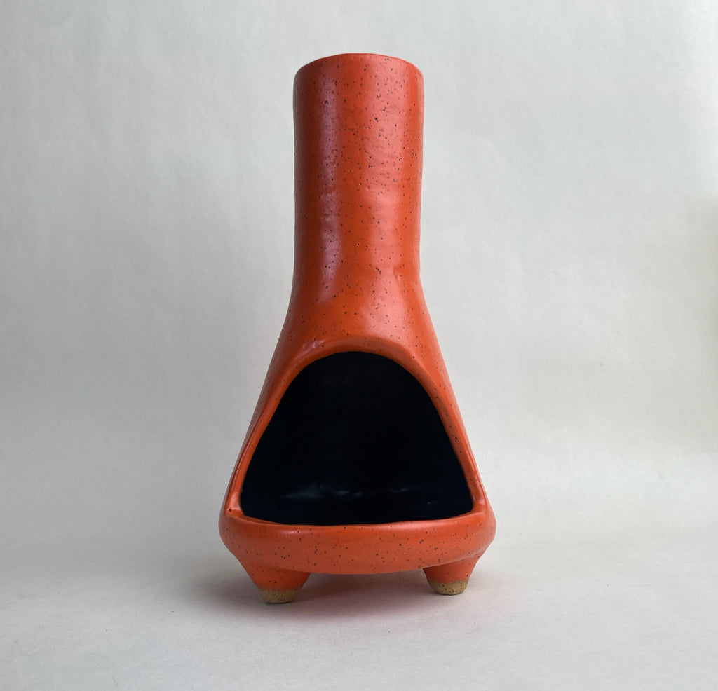 Mid Century Style Wheel Thrown Chimney
