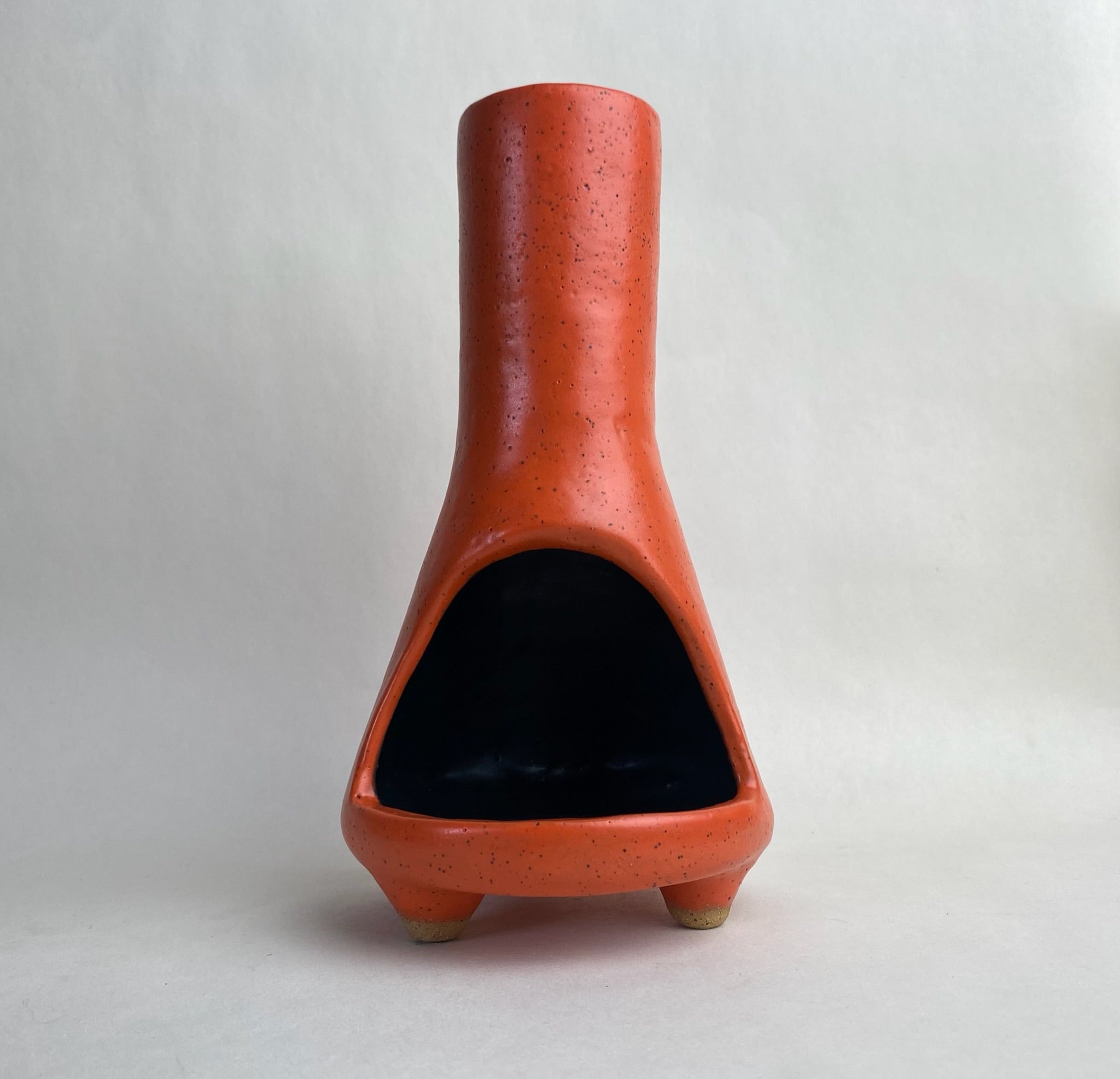 Mid Century Style Wheel Thrown Chimney