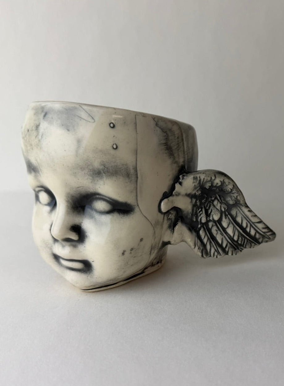 Doll Head Wing Angel Wings