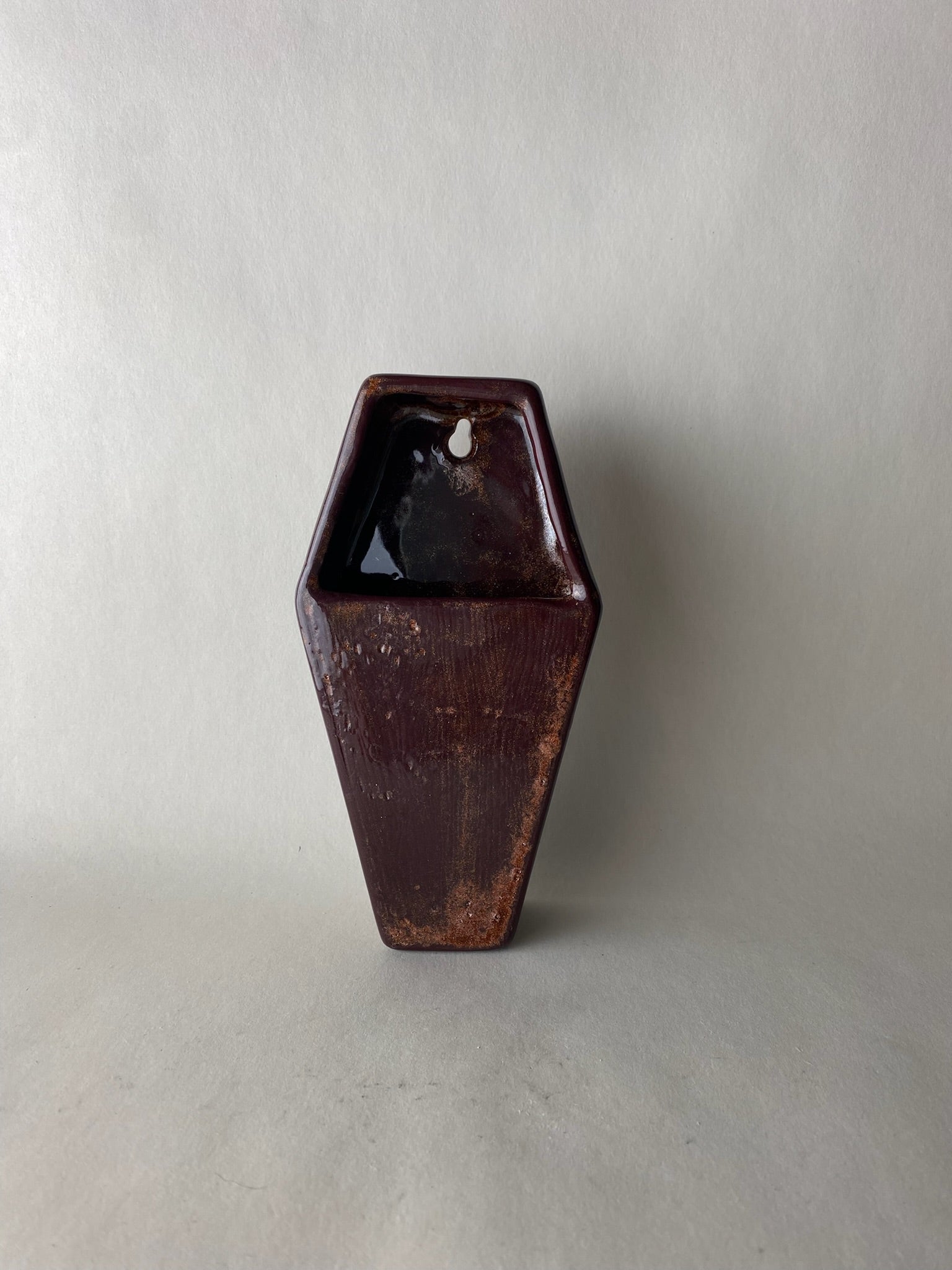 Coffin Hanging Planter Wall Pocket