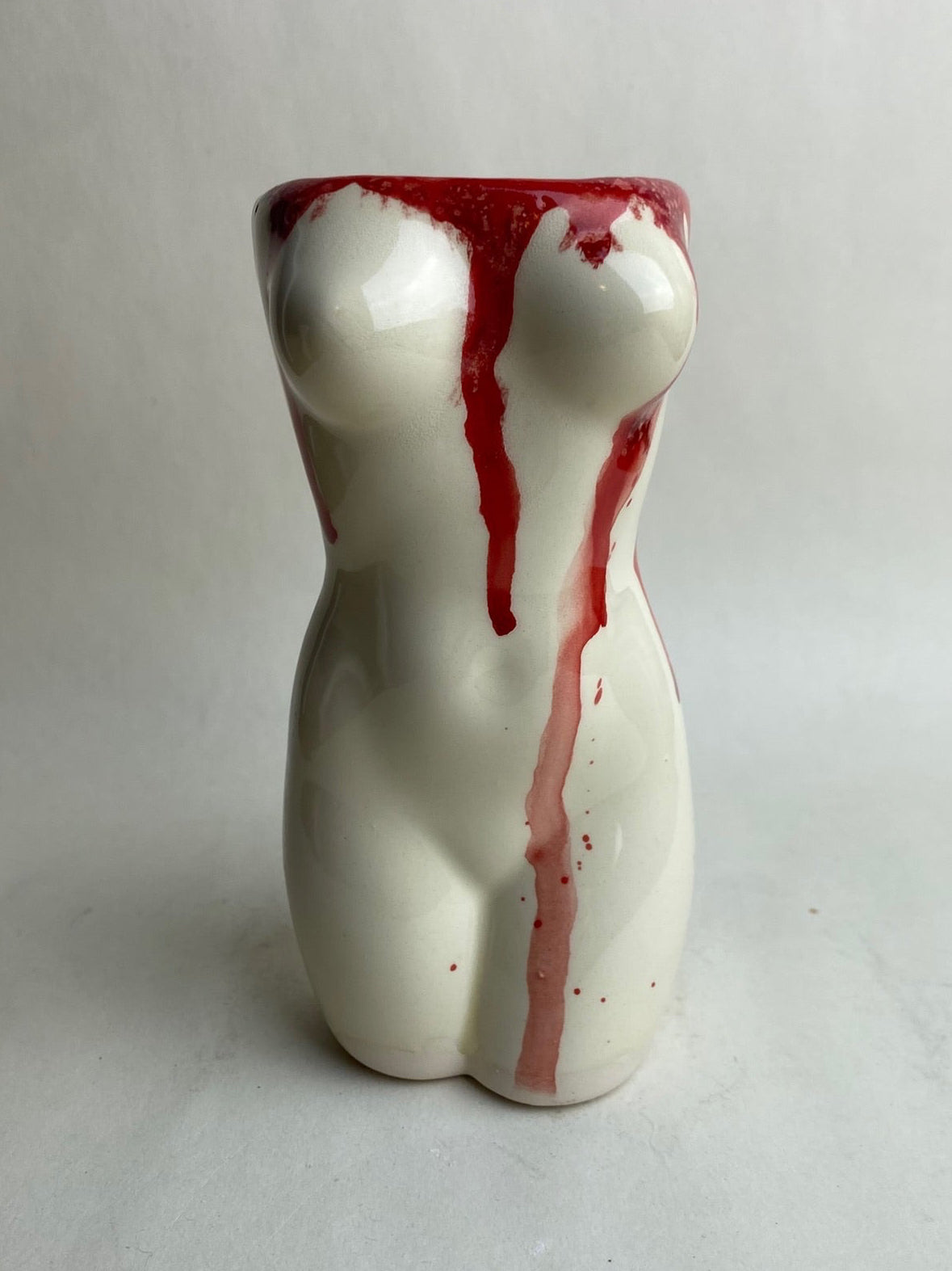 Bloody Female Body Vase