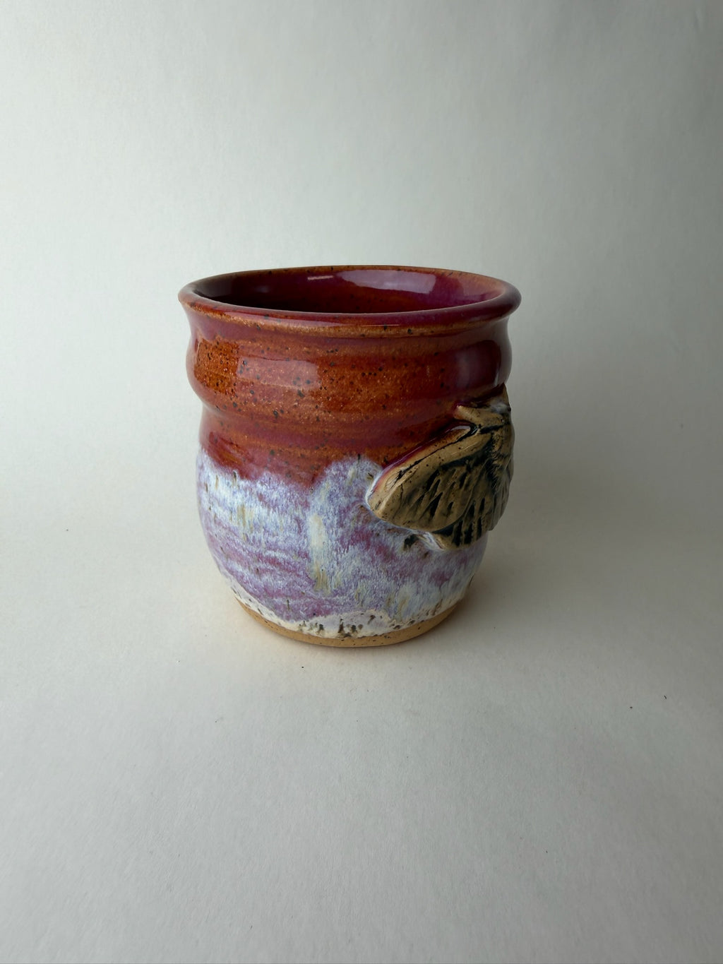 Moth Wheel Thrown Tumbler