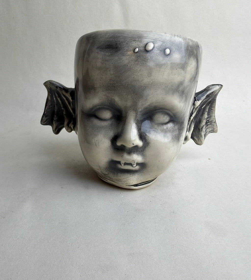 Bat Baby Doll Head